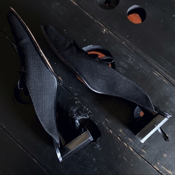 Stuart WEITZMAN Fringed Mules - Black - Picture 8 of 16